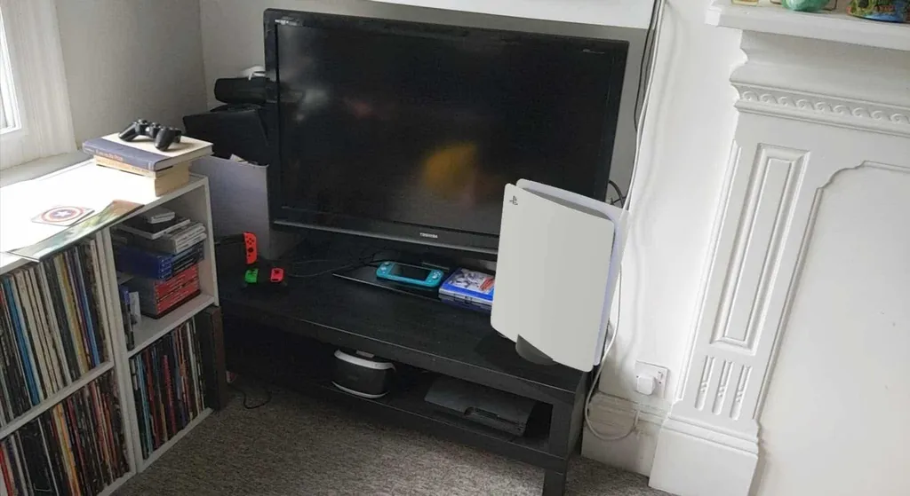 See How/If PS5 Fits On Your TV Cabinet Using AR
