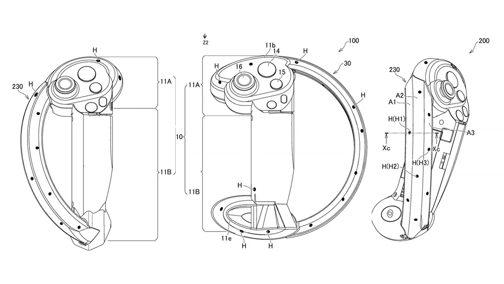 New PSVR Controllers Show Inside-Out Tracking, Index-Like Design In Fresh Patent
