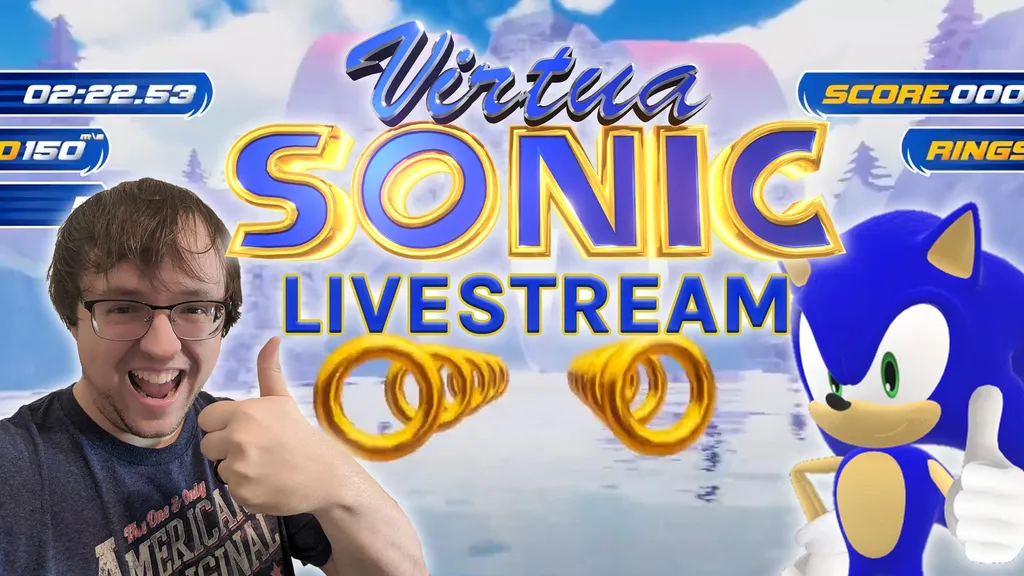 Virtua Sonic Fan-Game Livestream: Gotta Go Fast In VR!