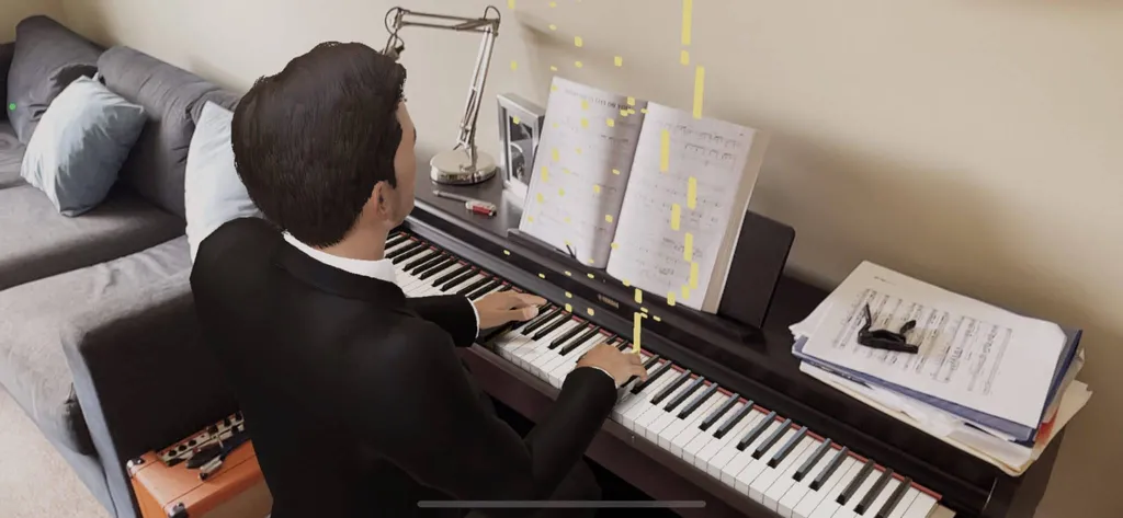 Use AR Pianist To Watch A Virtual Performance On a Real Piano