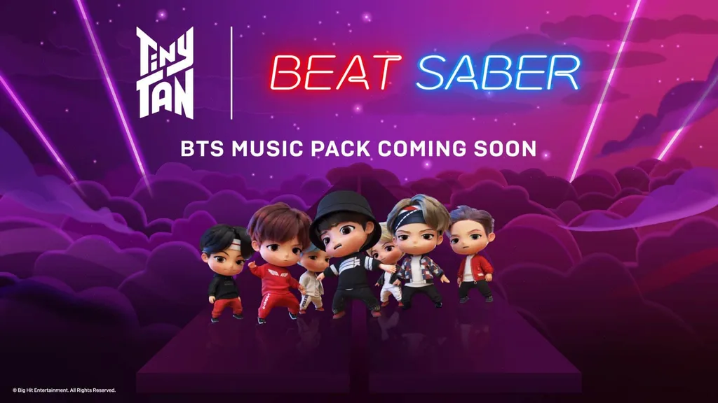 Beat Saber BTS Music Pack DLC Available Today, Tracklist Revealed