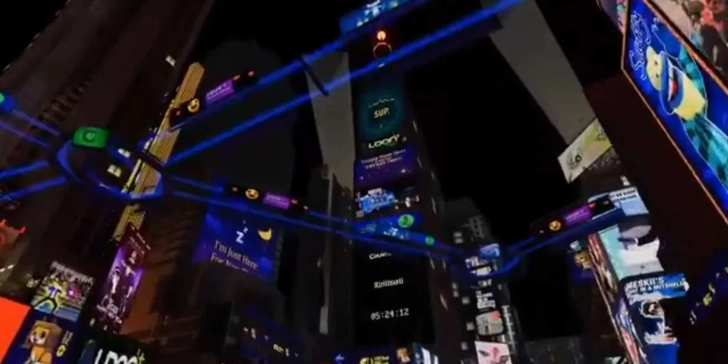 Celebrate New Years In VRChat At A Virtual Times Square, Complete With Fireworks And Ball Drop