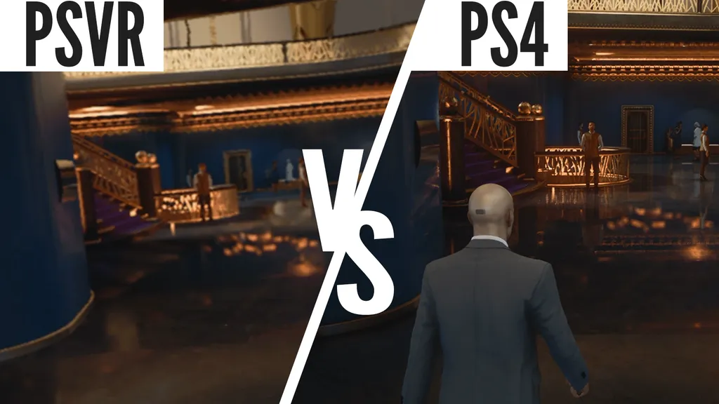 Hitman 3 PSVR vs PS4 Graphics Comparison