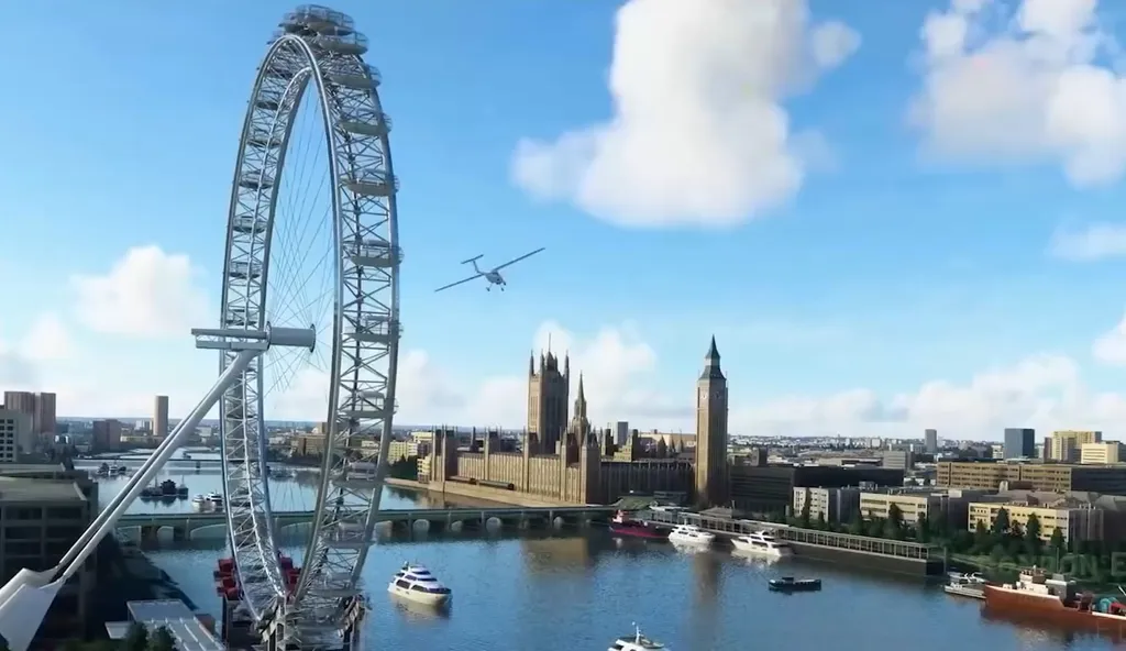 Flight Simulator Shows Gorgeous UK Landmarks In Update Teaser Trailer