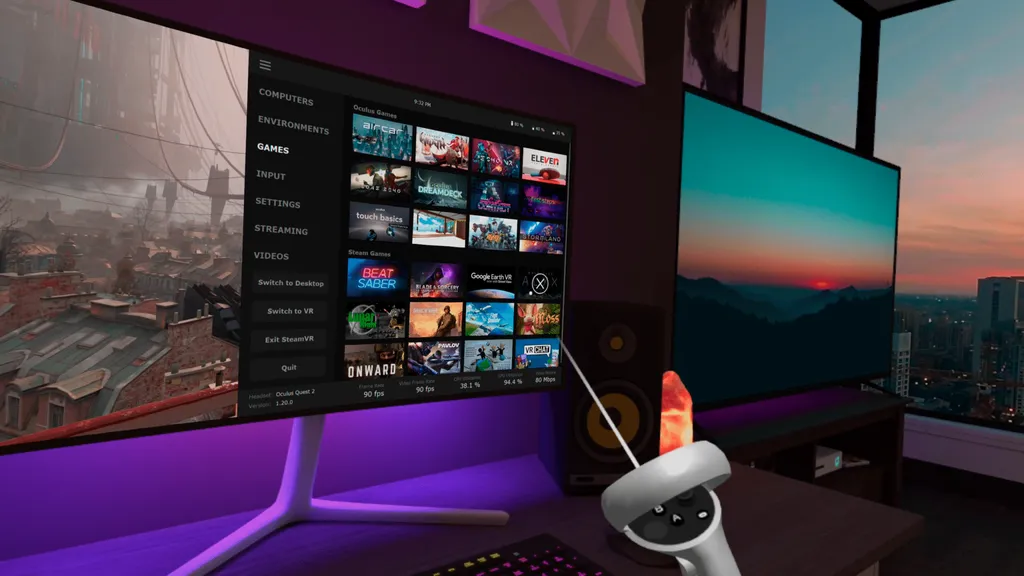 Virtual Desktop PC VR Streaming Now On The Official Oculus Quest Store