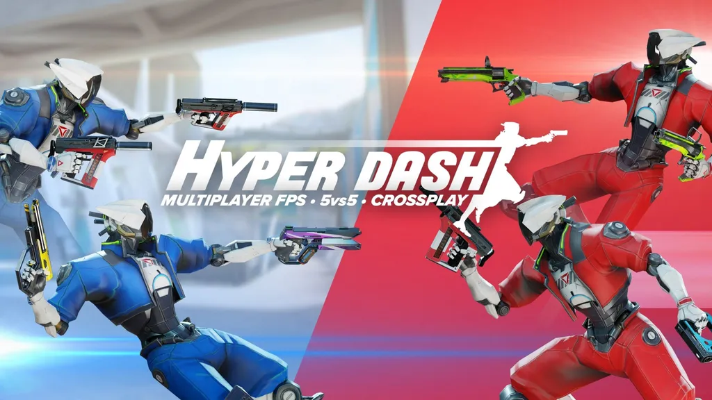 Hyper Dash Review: Dynamic And Intense Competitive VR Shooter