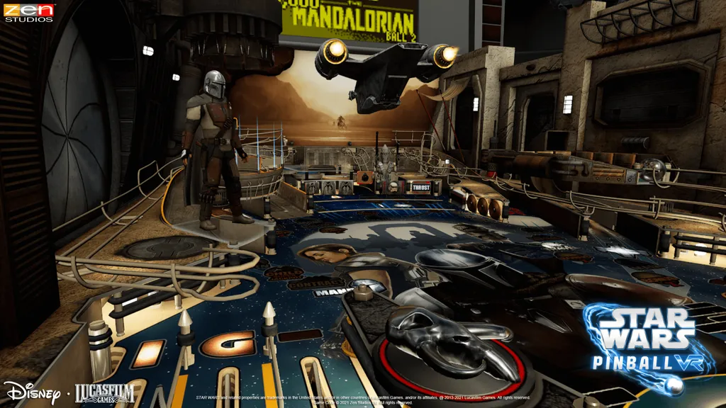 Star Wars Pinball VR Hits All Platforms This April With Eight Tables