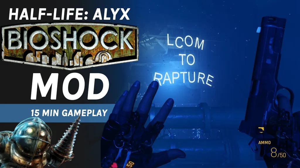 Half-Life: Alyx BioShock Mod Is Now An Incredible Full-Length Campaign