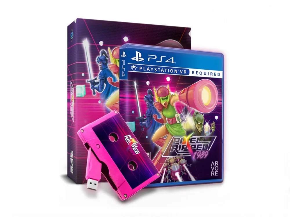 GIVEAWAY: Win A Free 'Pink Cassette' Limited Edition Of Pixel Ripped 1989 On PSVR