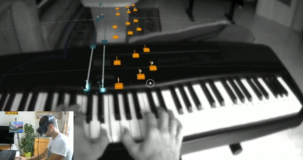 Oculus Quest Apps Use AR To Teach You To Play Piano