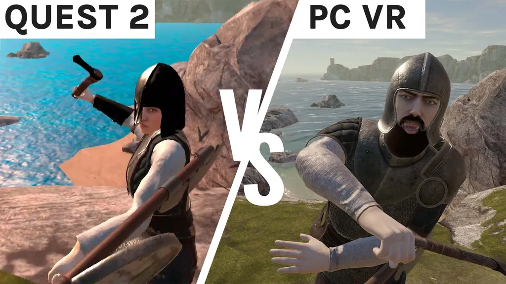 Blade And Sorcery Graphics Comparison: Oculus Quest 2 vs PC