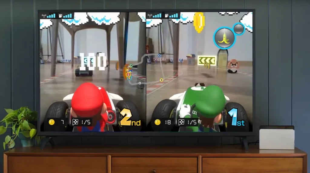 Mario Kart: Live Multiplayer Now Works Splitscreen With A Single Switch