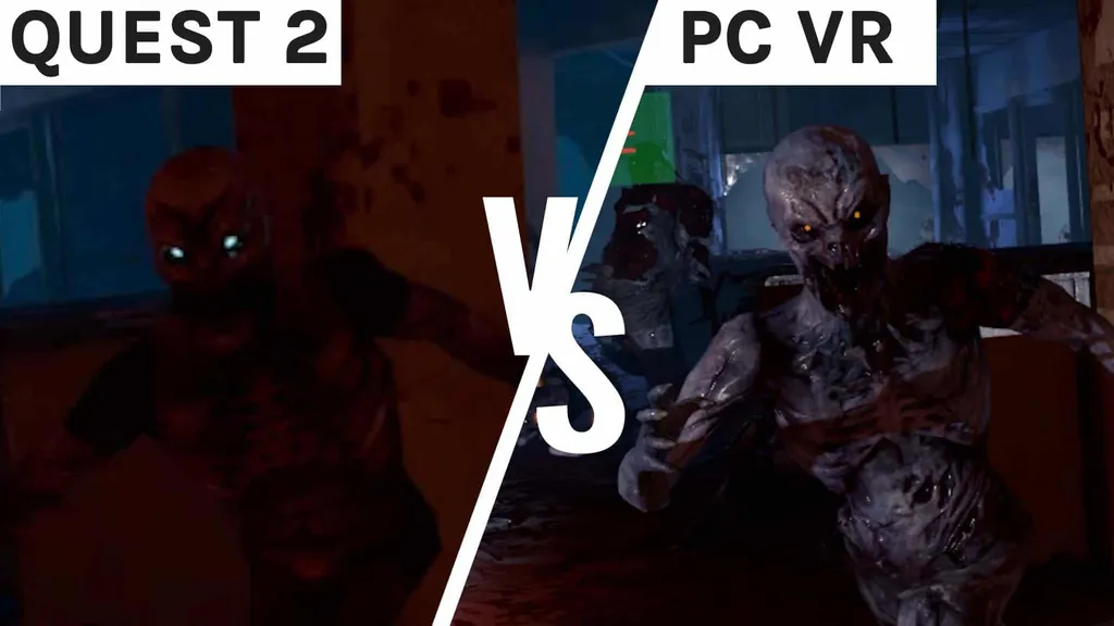 After The Fall Graphics Comparison: Quest 2 And PC VR
