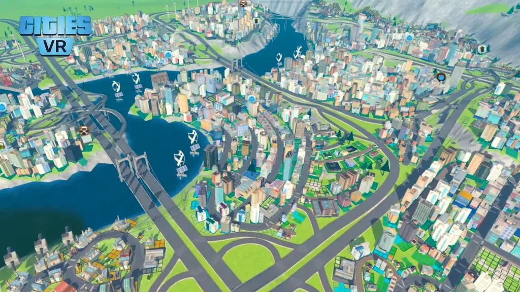 New Cities: VR Gameplay Shows Expansive Map On Quest 2