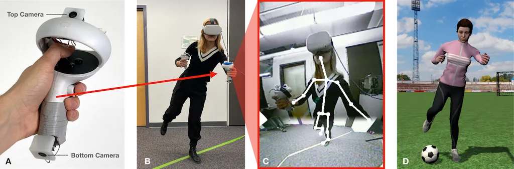 Researchers Demonstrate Body Tracking From Cameras On VR Controllers