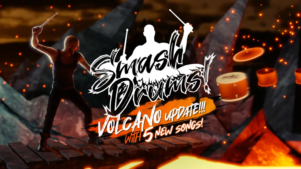 Smash Drums Adds 5 New Songs In Volcano Update