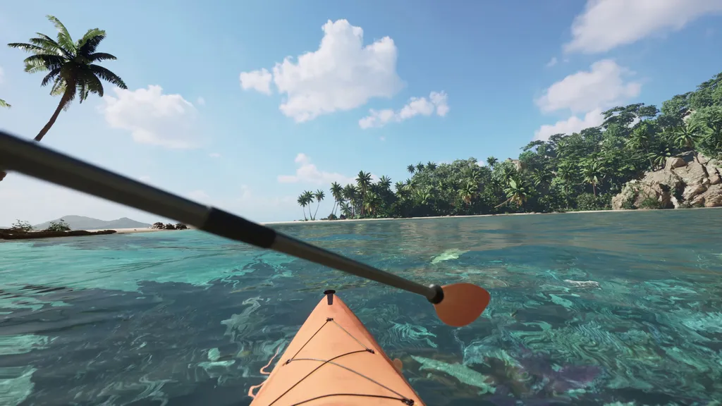 Kayak VR Reveals Stunning Beach Environment, Delayed To July