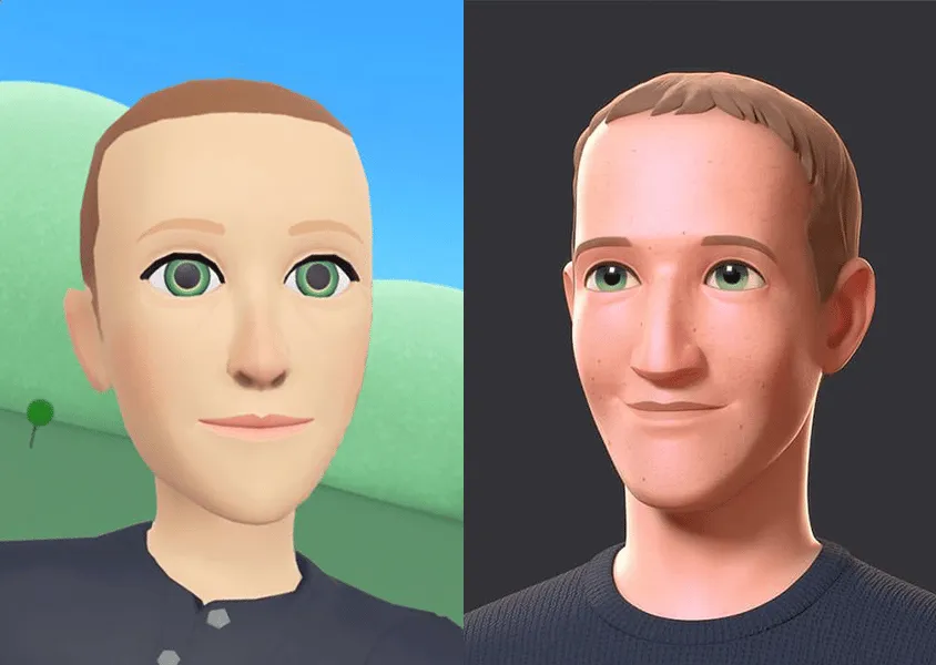 Zuckerberg's Meta Avatars Graphics Tease Was Concept Tech Art