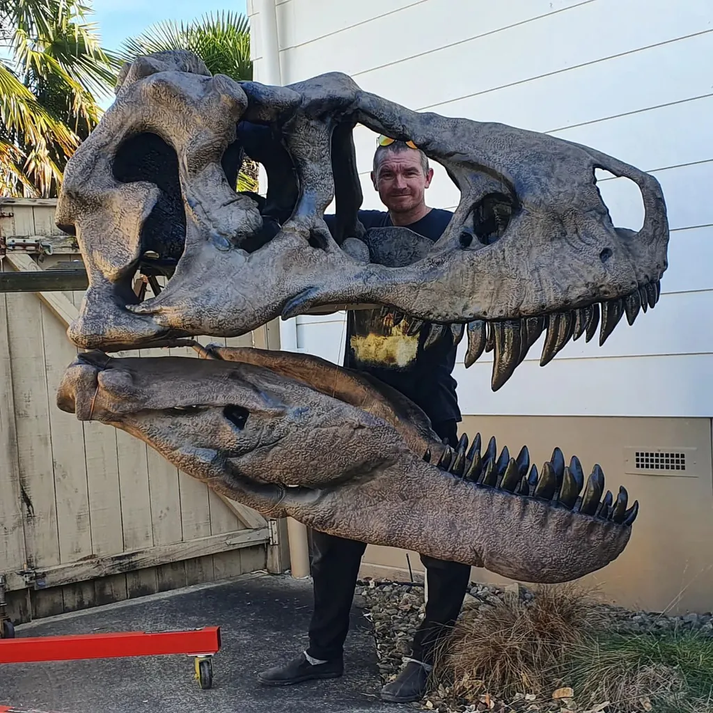 VR Sculptor Built Full-Size T-Rex He's Bringing Into The Real World