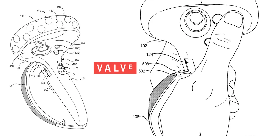 Valve Patents New VR Controller With Quest-Like Tracking Ring