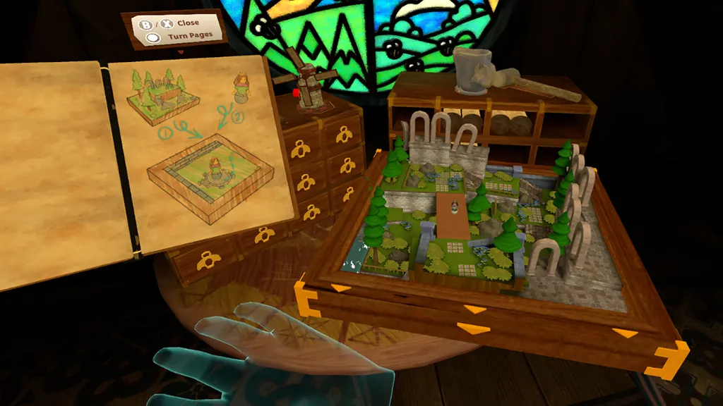 A Knight In The Attic Review: Whimsical Arthurian VR Puzzle Game Falls A Few Marbles Short