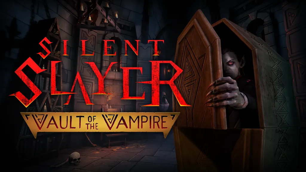 Silent Slayer: Vault of the Vampire key art
