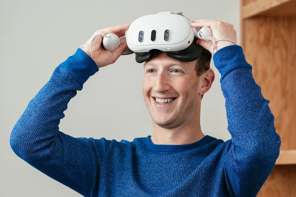 meta reveals quest 3 VR headset with higher resolution mixed