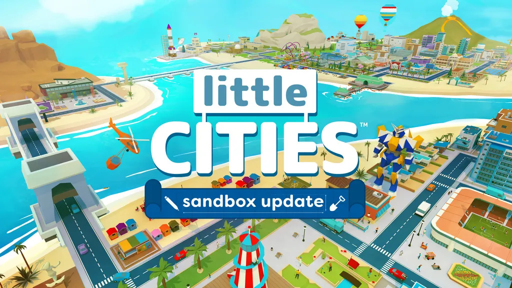 Little Cities Sandbox Update Key Art