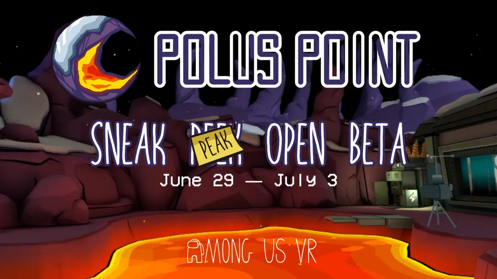 Among Us VR Polus Point Map Available Now