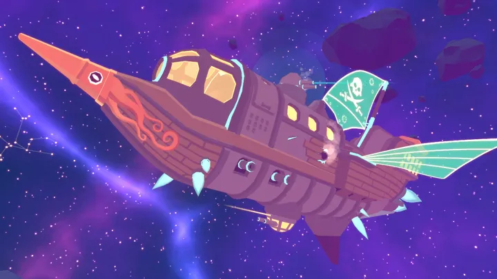 Rogue Ascent Marauder spaceship, the Black Marlin