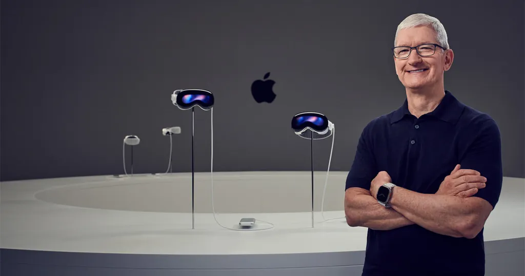 Apple CEO Tim Cook Says He's Using Vision Pro Daily