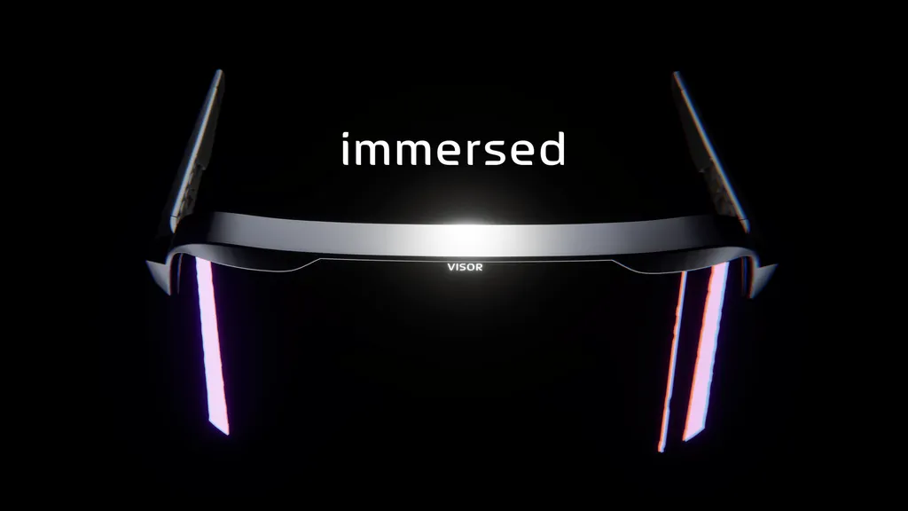 Immersed Announces 'Visor' Compact Productivity Headset With 4K OLED Microdisplays