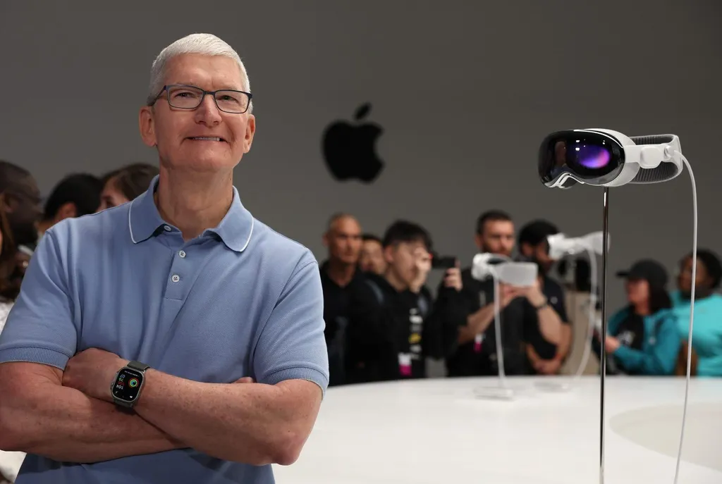 Tim Cook: Apple Vision Pro Will Be "In Our Stores Only"