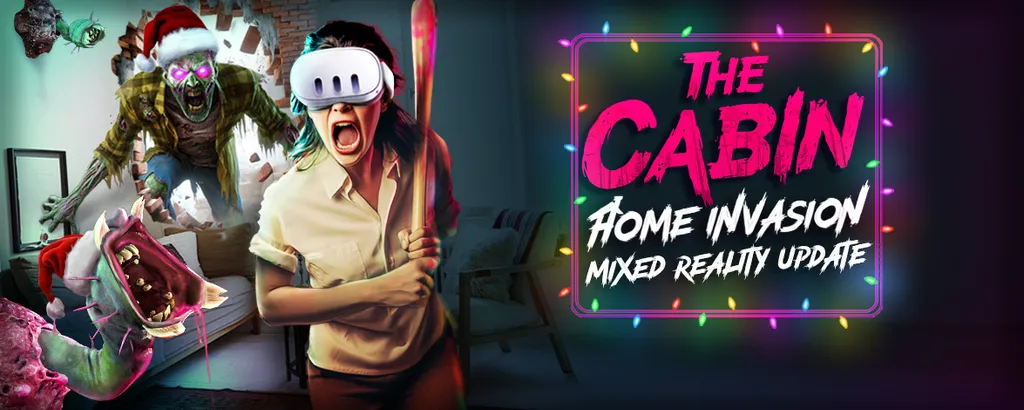 Quest 3’s Mixed Reality Game The Cabin - Home Invasion Gets Festive!