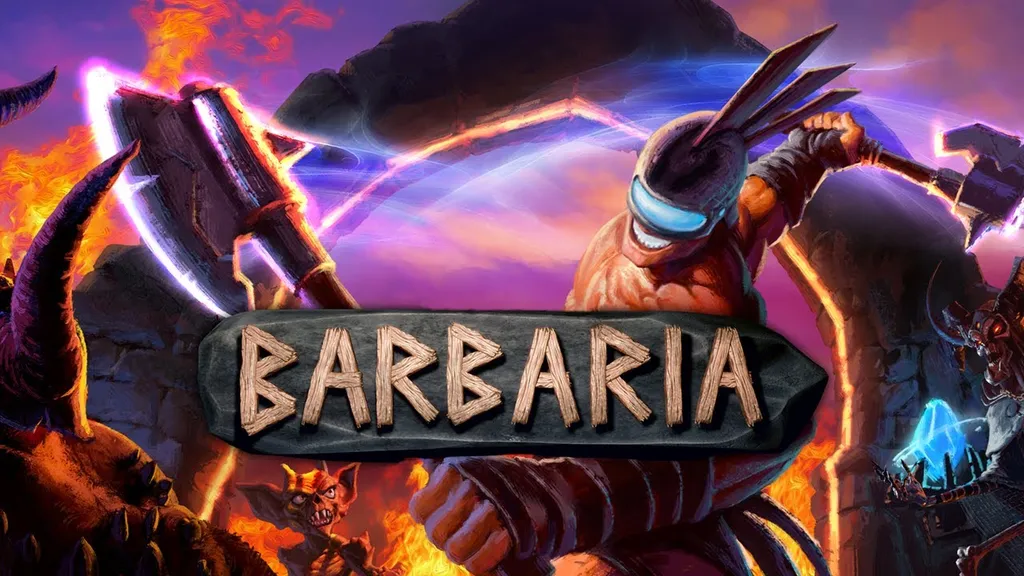 Barbaria VR key art