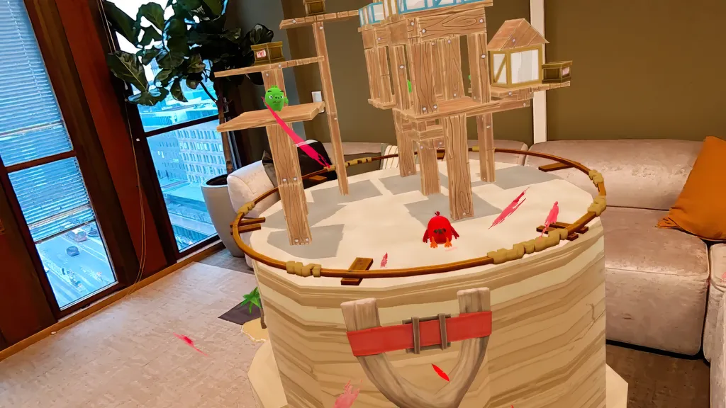 Angry Birds VR: Isle Of Pigs Gets Mixed Reality Mode On Quest & Pico
