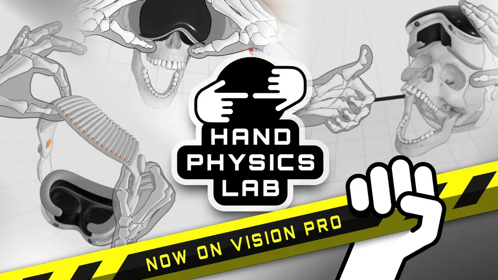 Hand Physics Lab Arrives On Apple Vision Pro