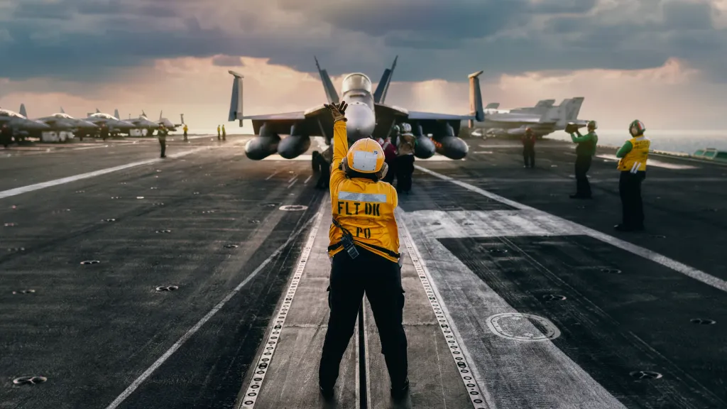 New Apple Immersive Video Puts You On The USS Nimitz As Super Hornets Launch