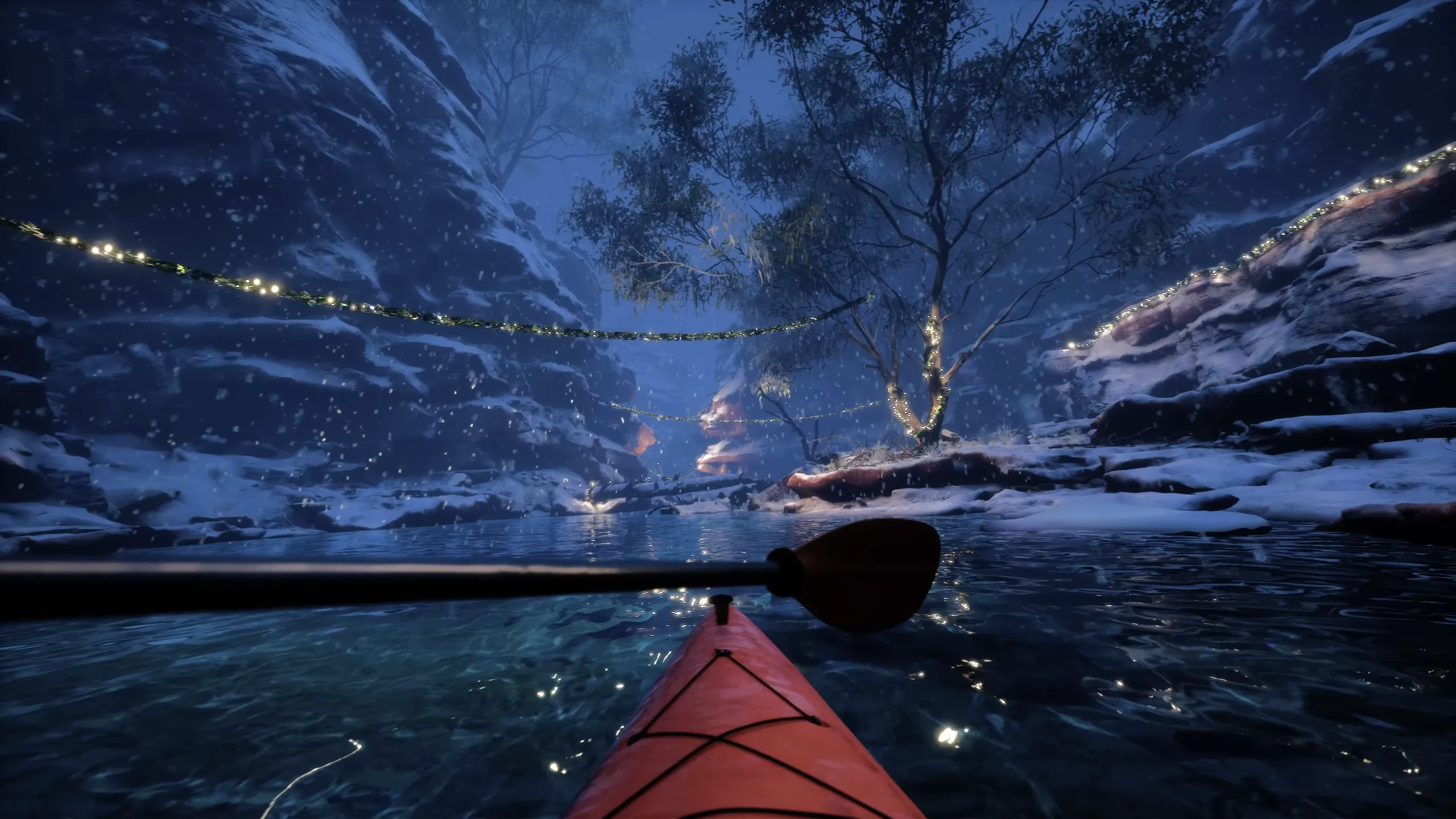 Kayak VR Mirage Gets Festive With Christmas Update