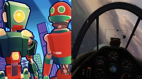 Warplanes Pacific & Border Bots Are June's Horizon+ Monthly Games On Quest