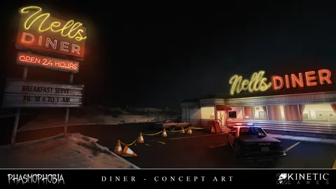 Phasmophobia Gets A Classic American Diner Map Later This Year