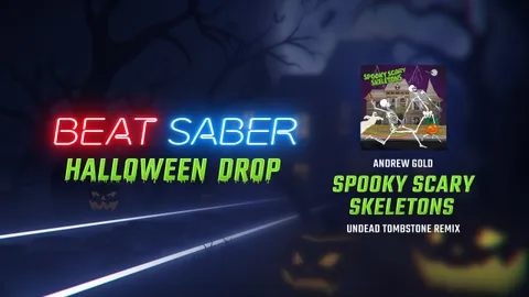 Beat Saber Prepares For Halloween With Spooky Scary Skeletons Shock Drop