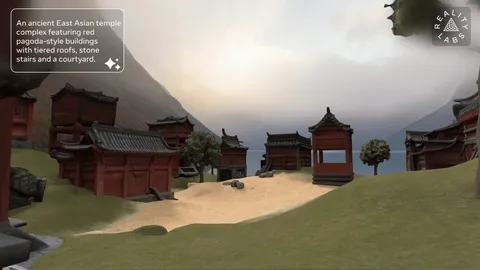 Meta's WorldGen AI-Generates Trimesh 3D Worlds From Text Prompts