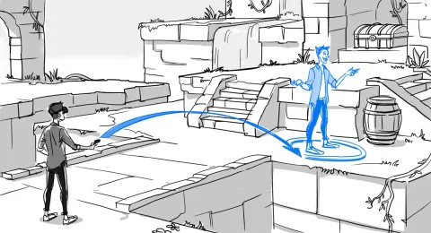 Meta Interaction SDK Gets Hand Tracking Climbing, 'Telepath' & 'Walking Stick' Locomotion