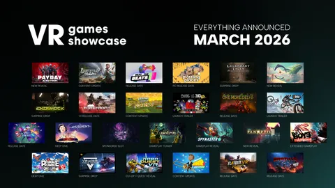 VR Games Showcase March 2026