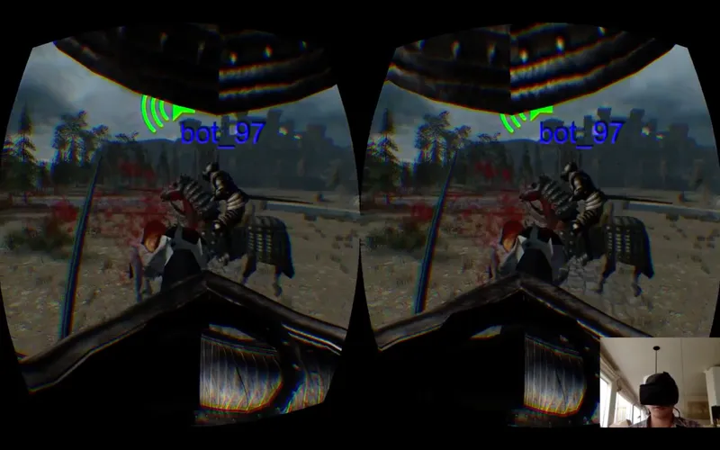 Valiant developer, Chris Parkin, hilariously impaled while revealing details about upcoming builds of the game.