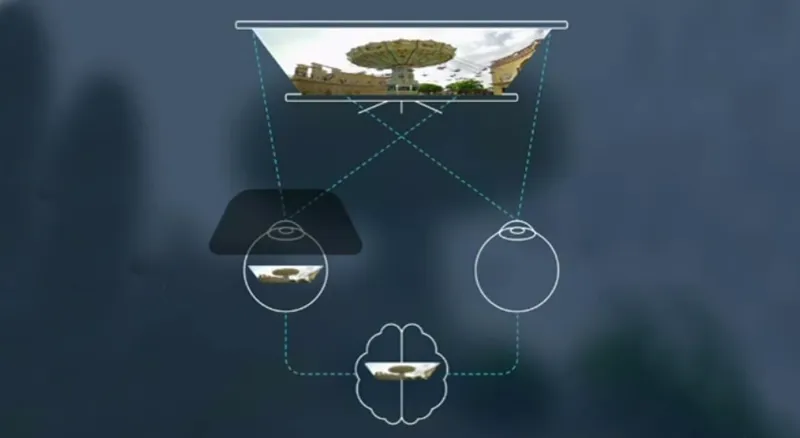 The Zuckerfrich Effect: False 3D in VR