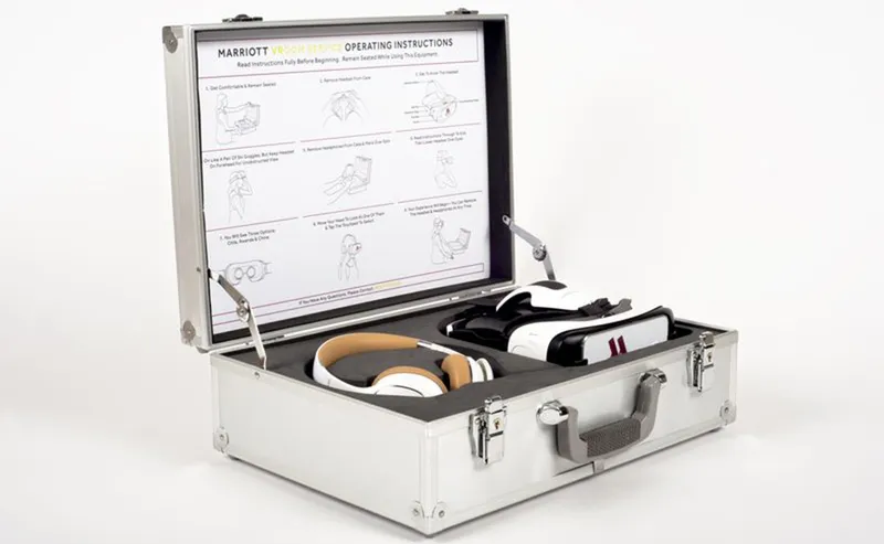 What would you do in VR if Marriott delivered a headset to your hotel room?