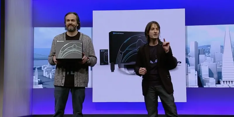 5 HoloLens GIFs From The Microsoft Build Keynote