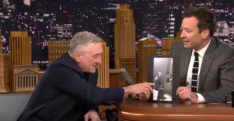 Robert De Niro and Jimmy Fallon Talk VR On 'The Tonight Show'